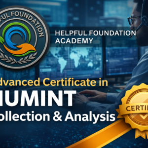 Advanced Certificate in HUMINT Collection and Analysis by Helpful Foundation Academy featuring intelligence analysis and investigation theme